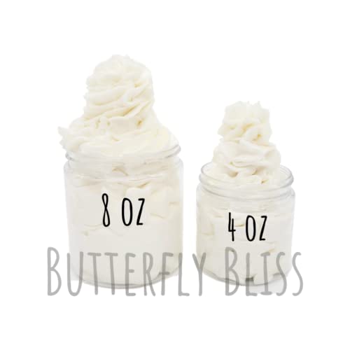 Cinnamon Blossom Whipped Body Butter, natural lotion, organic, 8oz jar, made with shea butter, mango butter, coconut oil, almond oil