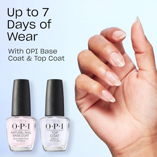 OPI Nail Lacquer Nail Polish | Opaque Crème Metallic Shimmer Chip Resistant Nail Polish | Hello Kitty Limited Edition Collection