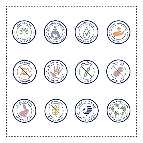 Noodle & Boo Bouncing Baby Bubbles for Sensitive Skin and Hypoallergenic