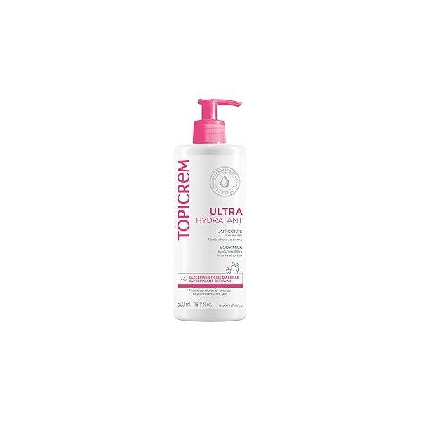 Topicrem ultra-moisturising body milk, 500 ml