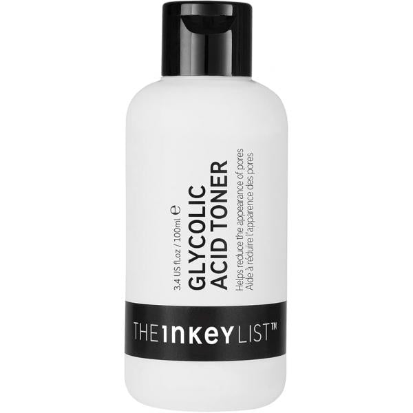 The INKEY List Glycolic Acid Toner, Exfoliator to Reduce Pore Size, Blur Fine Lines and Even Skin Tone, 3.38 fl oz