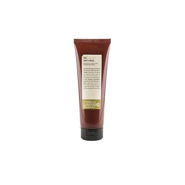 Clean Beauty Anti Frizz Hydrating Mask With Organic Linseed Extract, Vegan, 13.5 fl oz