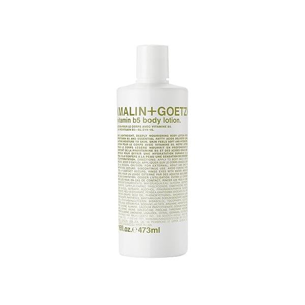 Malin + Goetz Vitamin B5 Body Lotion for Women & Men An Everyday Essential To Heal All Skin Types. Vegan Cruelty-Free