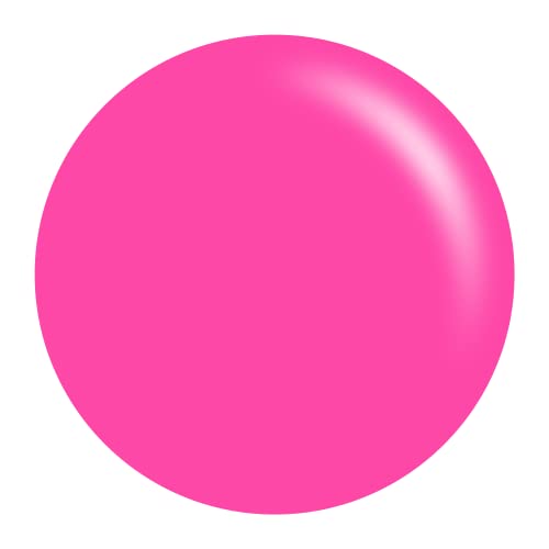 DND DC Gel Polish Set, Pink Collection, UV/LED Gel Polish and Air Dry Nail Lacquer, Matching Chip-Free Polish Duo, 284 Hibiscus, 0.5 Fl Oz