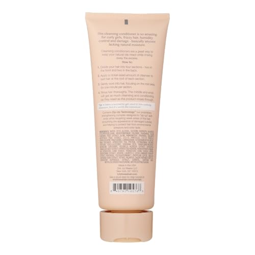 Kristin Ess Hair Frizz Management Cleansing Conditioner for Curly Hair, 8.45 fl oz (Pack of 1)