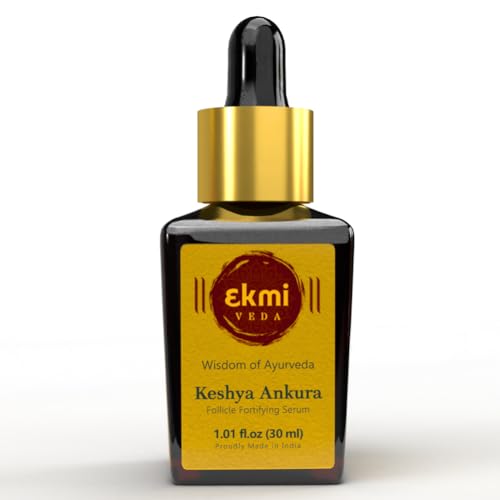Hair Growth Dht Blocker Serum With Redensyl, Procapil, Ayurvedic Herbs, Amla, Brahmi, Capilia Longa. Follicle Stimulating Serum. Hair Loss Treatment For Women & Men, Thicker Hair 1.01 Fl Oz
