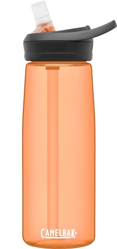 CamelBak Eddy+ Water Bottle with Tritan Renew – Straw Top 25oz, Desert Sunrise