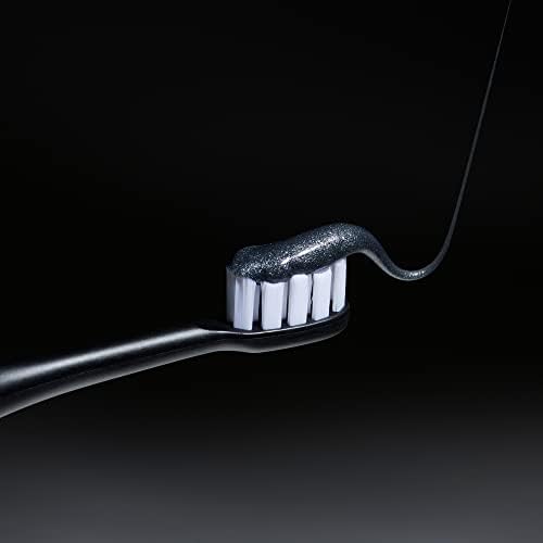 MOON Electric Toothbrush Heads - 2 Replacement Heads for The MOON Electric Toothbrush - Each with 720 Tapered Ultra-Fine Dupont Bristles - Lasts Up to 4X Longer - Black (2 Count)