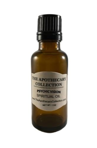 PSYCHIC VISION Spiritual Oil (aceite) 1oz for Hoodoo, Voodoo, Santeria, Wicca, Rootwork, Pagan Magick & Spells