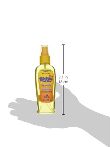 Ricitos de Oro Clarifying Lotion Chamomile Goldilocks 125 Ml, Colour, 125 Ml, Pack of/Pack, Yellow