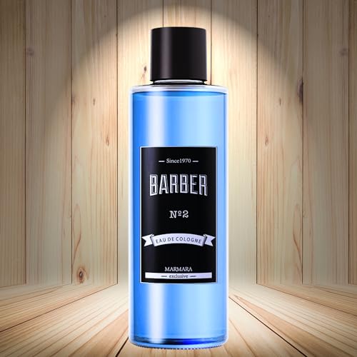 Marmara Barber Cologne - Best Choice of Barbers and Traditional Shaving Fans No:2 Series (500ml x 2 Bottles)