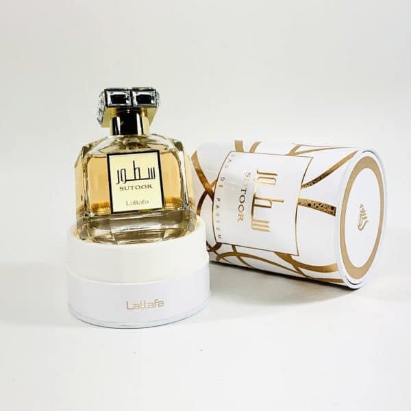 Lattafa Sutoor Eau de Parfum Spray for Women, 3.4 Ounce