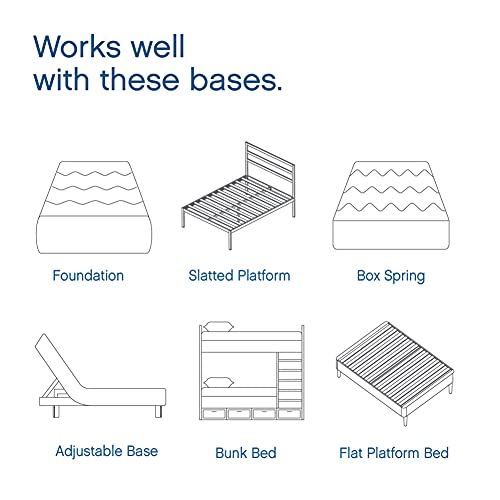 Cool Gel Chill 14 Inch Medium Firm Memory Foam Mattress Queen Size, with 2 Bonus CoolGel Memory Foam Bed Pillows, 14" with Pressure Relief, CertiPUR-US Certified, Cooling Queen Mattress in a Box