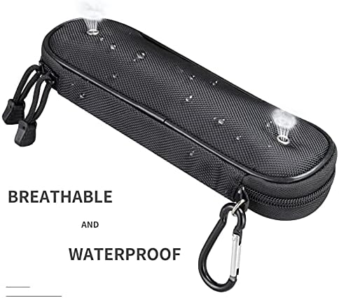 Toothbrush Travel Case for Oral-B Pro 500/600/650/1000/1500/2000/3000/3500/5500/Pro-Health,Genius X Limited/6000/7000/7500/8000/9600,Smart 1500/3000/5000,Vitality Dual Clean.(Case Only) Black