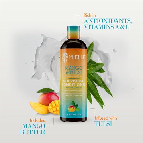 Mielle Organics Mango & Tulsi Nourishing Conditioner (12 Oz)