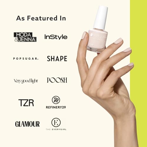 Dazzle Dry Nail Lacquer (Step 3) - Let's Get Away - A vivid coral with reddish-pink undertones. Full coverage cream. (0.5 fl oz)