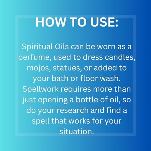 ST. FRANCIS Spiritual Oil (aceite) for Hoodoo, Voodoo, Santeria, Wicca, Rootwork, & Spells
