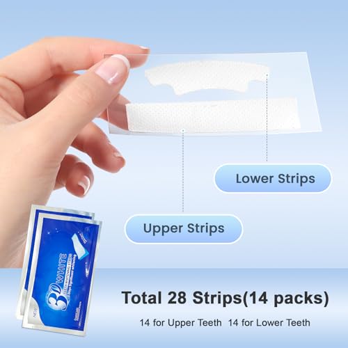 Teeth Whitening Strips 14 Treatments Kit - For Teeth Whitening , Deep Stains Removal, Carefully Designed Whitening Strips, Allowing You To Have a Brighter Smile(28 Pcs)-The Hypothesis of Love 1