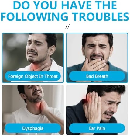 Tonsil Stone Remover, Tonsil Stone Mouthwash to Help Soothe Tonsils, Eliminate Bad Breath and Relieve Dry Mouth