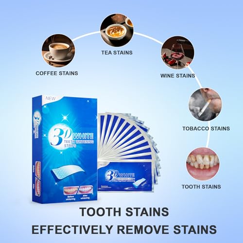 Teeth Whitening Strips 14 Treatments Kit - For Teeth Whitening , Deep Stains Removal, Carefully Designed Whitening Strips, Allowing You To Have a Brighter Smile(28 Pcs)-The Hypothesis of Love 1