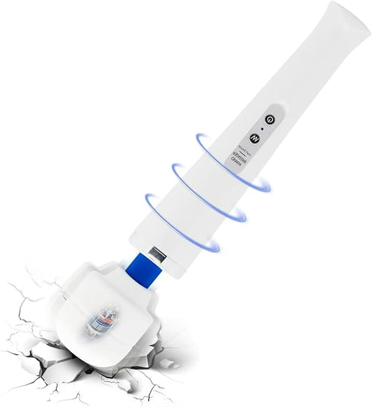 Cordless Hand Held Massager for Sore Muscles - Rechargeable Deep Tissue Percussion Wand, Neck Back & Shoulder Pain Relief, 10 Modes 5 Speeds, Portable & Wireless Electric Muscle Massagers