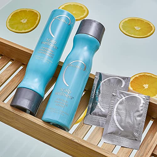 Malibu C Scalp Wellness Hair Shampoo - Sulfate-Free & Moisturizing Shampoo - Nourishing Scalp Care with Sulfate-Free Surfactant Technology