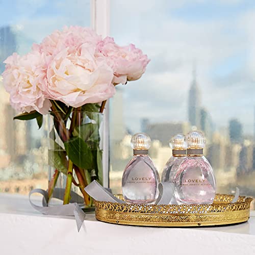 Lovely by SJP - Sweet, Floral, Musky Amber Woody Eau De Parfum Spray Fragrance for Women - With Notes of Mandarin, Bergamot, Apple, and Cedarwood - Intense, Long Lasting Scent - 5.2 oz
