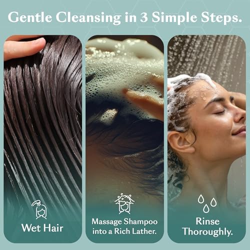 DHS Clear Shampoo - Women’s and Men’s Shampoo for Sensitive Skin/Unscented Cleansing Shampoo Cleans Hair and Treats Dry Scalp/Irritant-free, Paraben-free, Fragrance-free, and Dye-free / 8oz