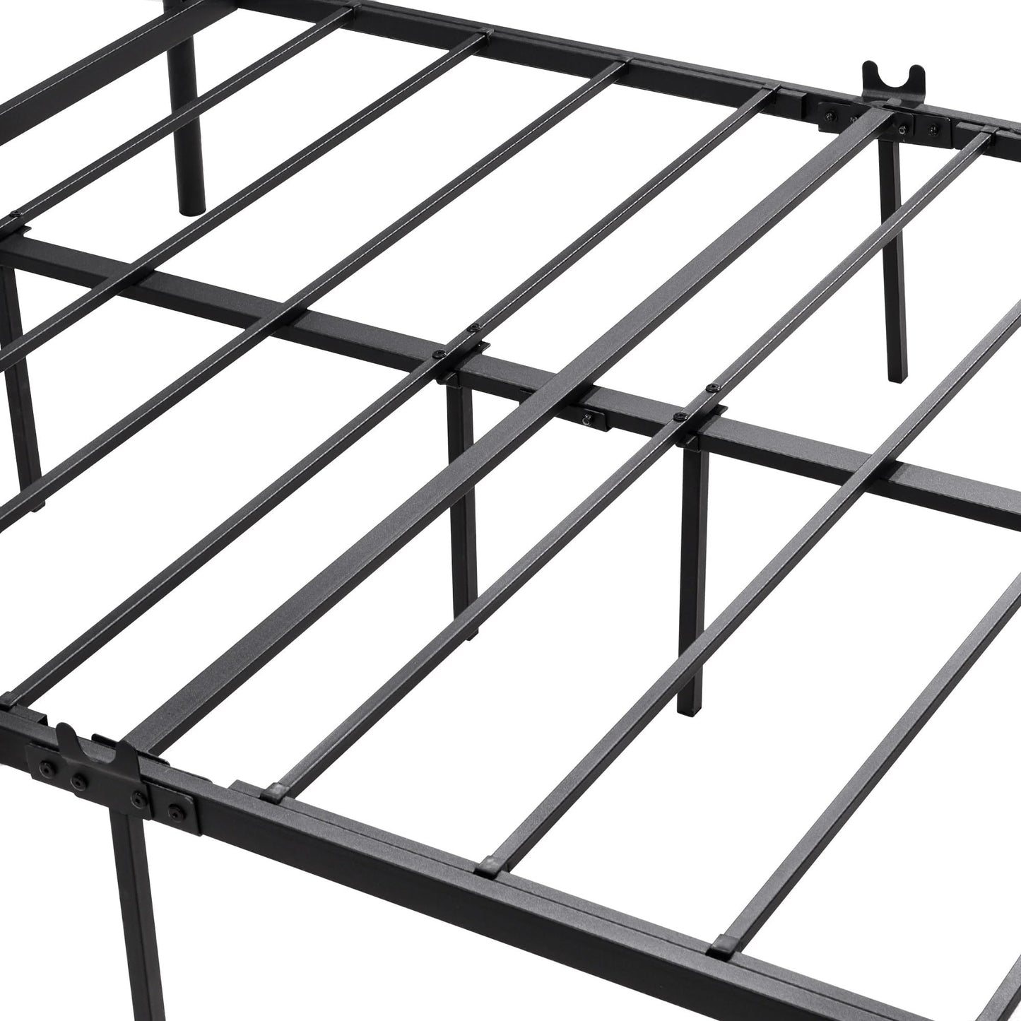 Metal Platform Bed Frame with Headboard