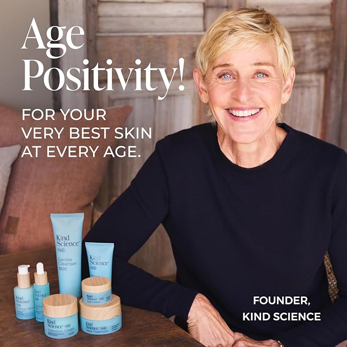 Kind Science Overnight Repair Night Moisturizer for Face - Night Cream for Women Anti Aging to Re-Energize & Hydrate Look of Tired Skin with Niacinamide & Shea Butter - Fragrance Free, Cruelty Free