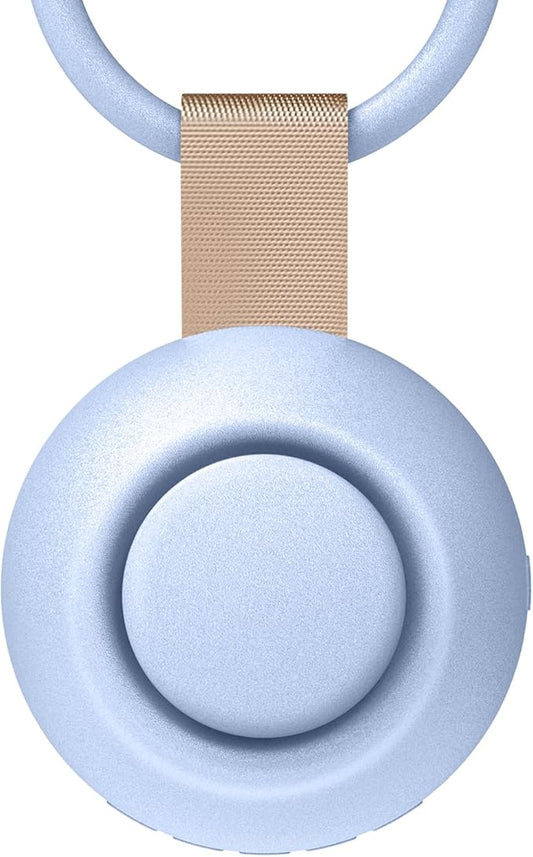 2025 Mom's Choice Awards, Portable Sound Machine for Baby Adult, Smart Cry Detection, 18 Soothing Sound, Bluetooth Rechargeable White Noise Machine for Home Office Travel, Nursery Light, Blue