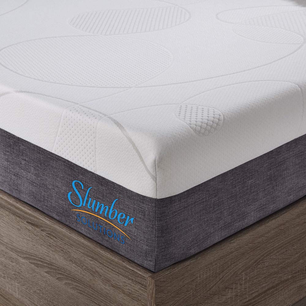 Slumber Solutions 10-in. Gel Memory Foam Mattress Medium Queen