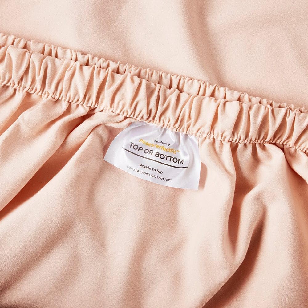 PeachSkinSheets Classic White Sheet Set - 1500tc Level of Softness - Extra Soft Cooling Sheets for Hot Sleepers and Night Sweats - Regular King Size