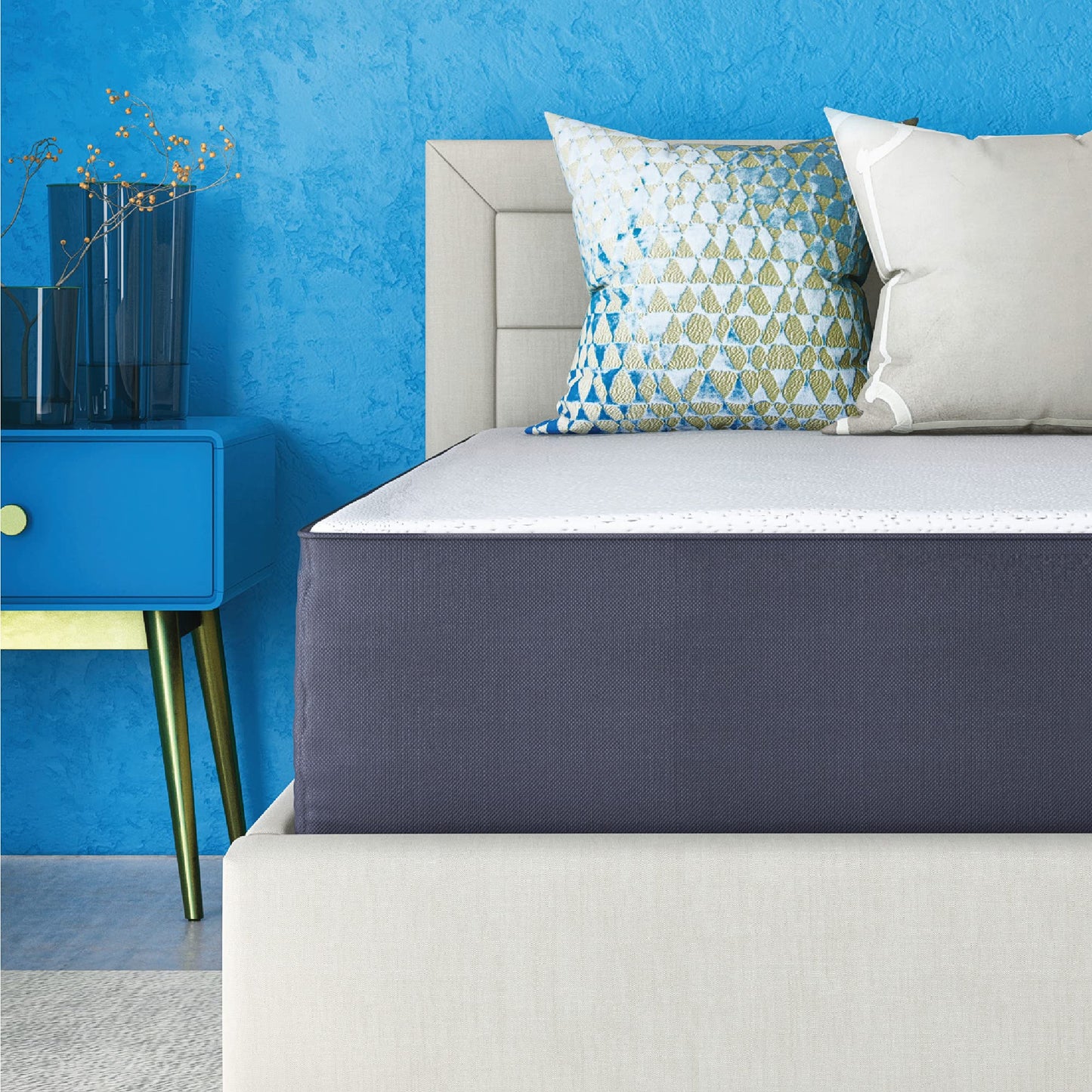 Cool Gel 10 Inch Full Size Mattress Memory Foam Medium Firm, Gel Memory Foam Mattress Full Matress Cooling, Made in the USA, 10" Depth with Pressure Relief, CertiPUR-US Certified No Fiberglass, Bed
