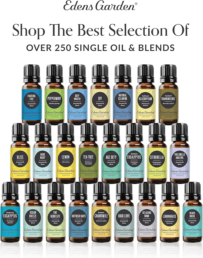 Edens Garden Head Ease Essential Oil Blend- 100% Pure Premium Grade, Undiluted, Natural, Therapeutic, Aromatherapy, The Best for Skin, Face, Humidifiers 30 ml (1 fl oz)