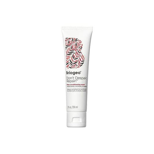 Briogeo Don't Despair, Repair! Deep Conditioning Mask, Conditioner for Dry Damaged or Color Treated Hair, Prevent Future Breakage, Protein Mask Stronger Vegan, Cruelty-Free