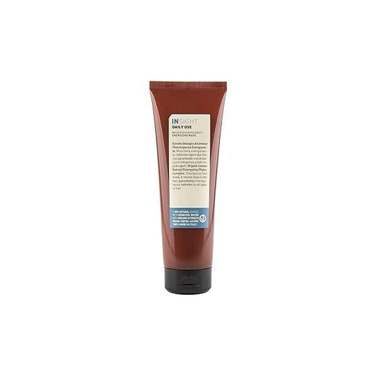 Clean Beauty Daily Use Energizing Mask, Strengthening, Lemon Extract, Vegan, 8.45 fl oz