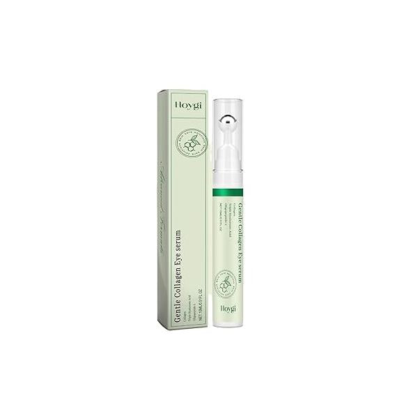 Vegan Collagen Eye Serum - Triple Hyaluronic Acid & Peptide Improve Skin Elasticity, Reduce Fine Lines Dark Circles-Skin Care Cream 0.5fl. oz/15ML