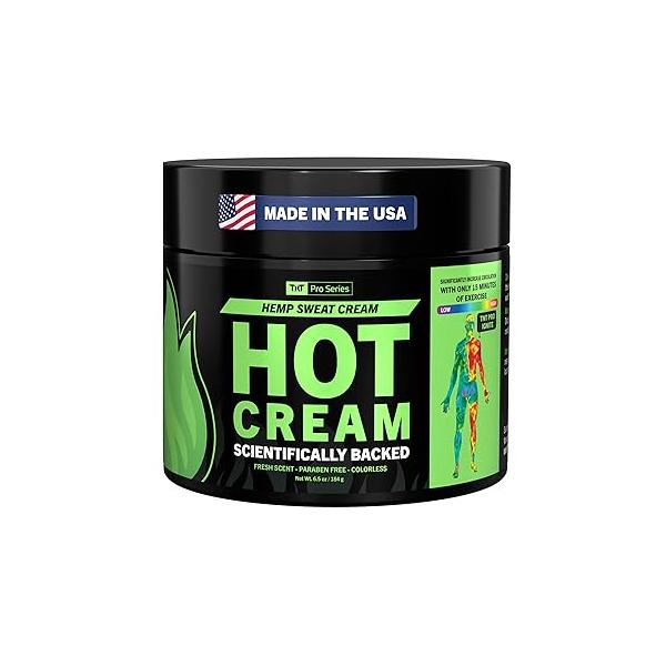 TNT Pro Ignite Sweat Cream - Pre-Workout Hot Gel for Firming & Tightening